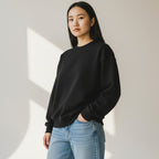 Brag Vintage Wasatch Utah Eagle Sweatshirt Black