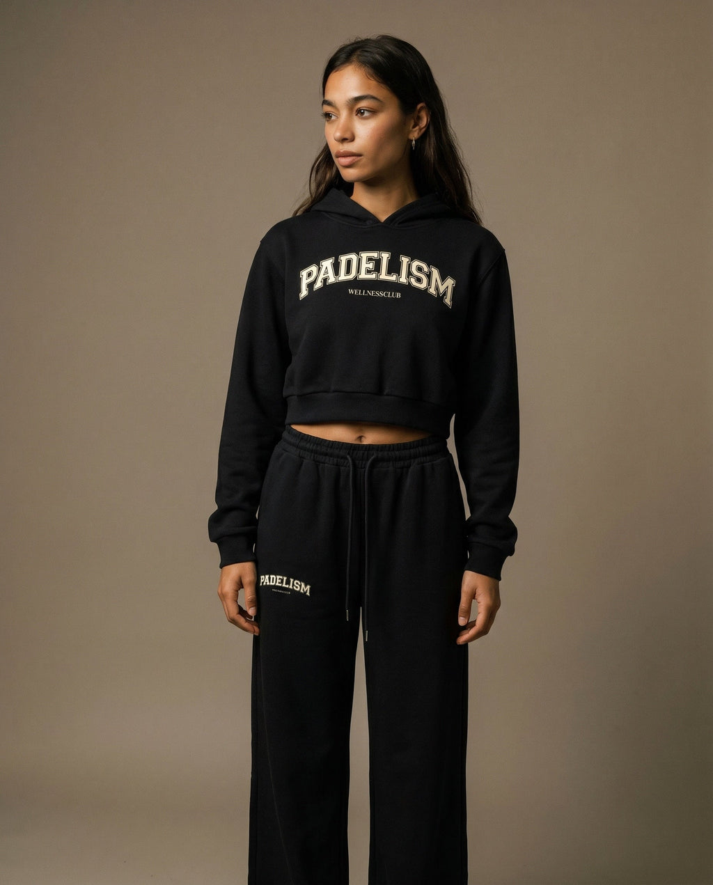 Padelism Wellness Club Cropped Hoodie