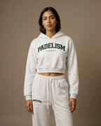Padelism Wellness Club Cropped Hoodie