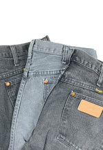 Vintage Wrangler Straight Leg Jeans Charcoal