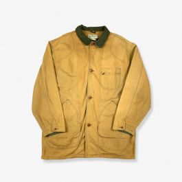 Vintage L.L BEAN Field Coat Beige XL | Vintage Online