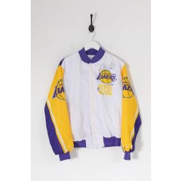 Los Angeles 80s Lakers NBA Bomber Jacket - GLJ