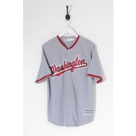 New Vintage 00s Y2K Washington Nationals Baseball Jersey MLB Baseball  Medium NWT