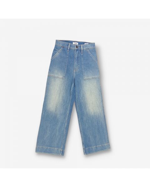 Vintage Wrangler Carpenter Jeans Mid Blue W26 L26
