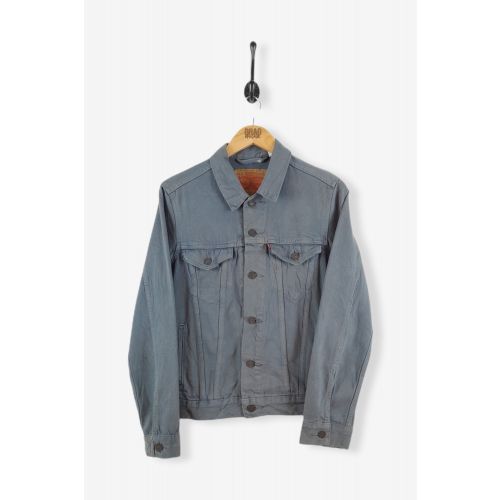 Vintage LEVI'S Denim Jacket Grey/Blue XS