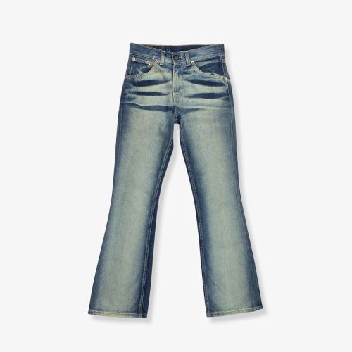 Vintage LEVI'S 525 Faded Bootcut Jeans Dark Blue W26 L32