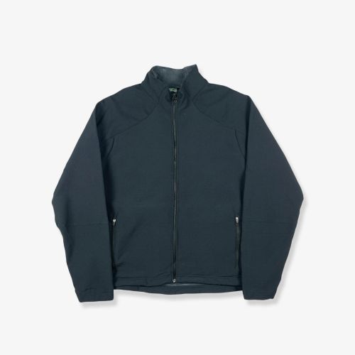 Vintage L.L BEAN Soft Shell Fleece Jacket Black XL
