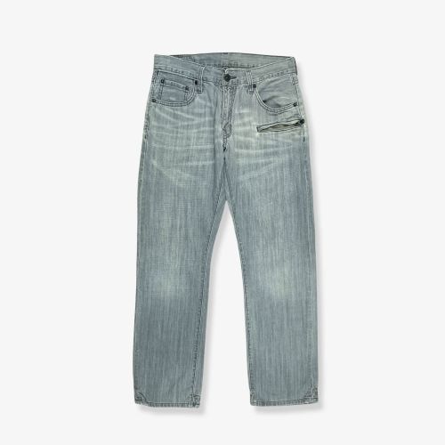 Vintage LEVI'S 514 Slim Straight Leg Jeans Grey W30 L30