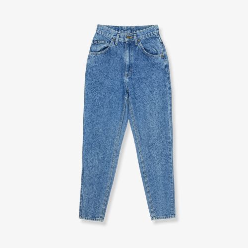 Vintage LEE Tapered Fit Mom Jeans Mid Blue W25 L30