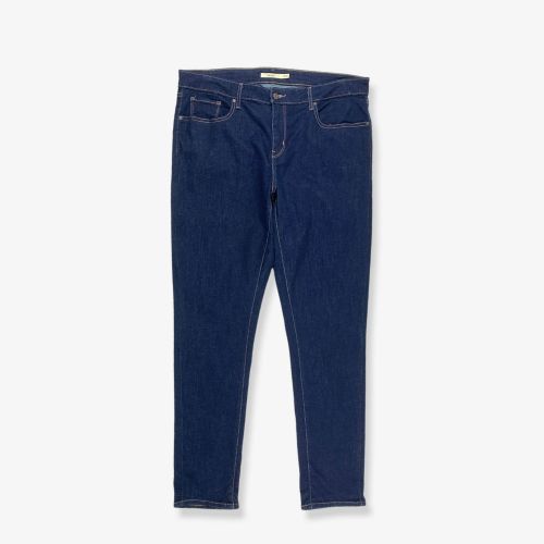 Vintage LEVI'S 711 Slim Fit Jeans Dark Blue W40 L30