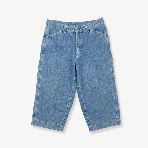 Vintage LEE Carpenter Capri Jeans Mid Blue W31