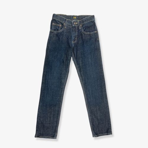 Vintage LEE Petite Straight Leg Jeans Dark Blue W25 L29
