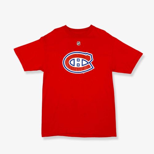 Vintage Reebok NHL Montreal Canadiens Graphic T-Shirt Red Small