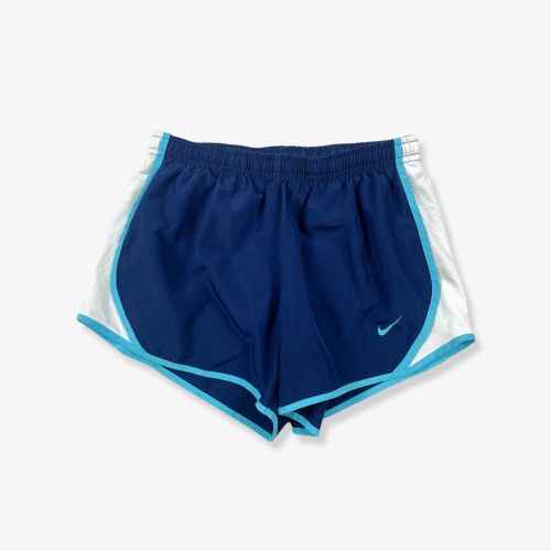 Vintage NIKE Athletic Sport Shorts Navy Blue 2XS