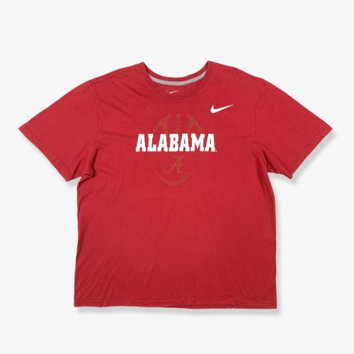 Vintage NIKE Alabama Graphic T-Shirt Red XL