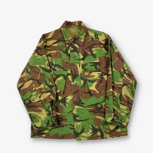 Vintage British Army Combat Woodland Camouflage Jacket / -  UK