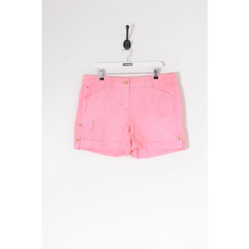 Vintage TOMMY HILFIGER Hemmed Cargo Shorts Overdyed-Pink W38