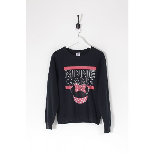 Vintage DISNEY Minnie Mouse Gang Sweatshirt Black Small