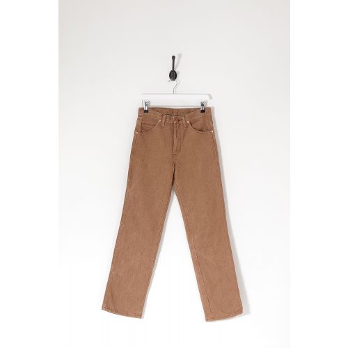 Vintage WRANGLER Straight Leg Boyfriend Fit Jeans Mid Brown W28 L30