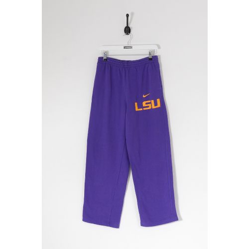 Vintage NIKE LSU Tigers Jogging Bottoms Purple XL