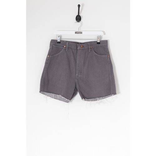 Vintage WRANGLER Denim Shorts Purple-Grey W34