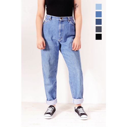 LEE High Waisted Relaxed Tapered Mom Jeans