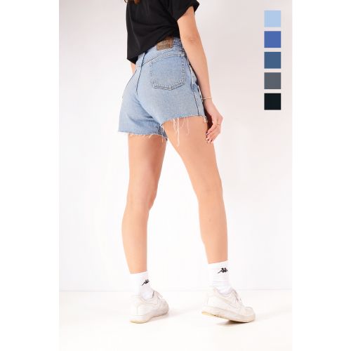 WRANGLER Grade A High Waisted Denim Hotpant Shorts Various Colours & Sizes