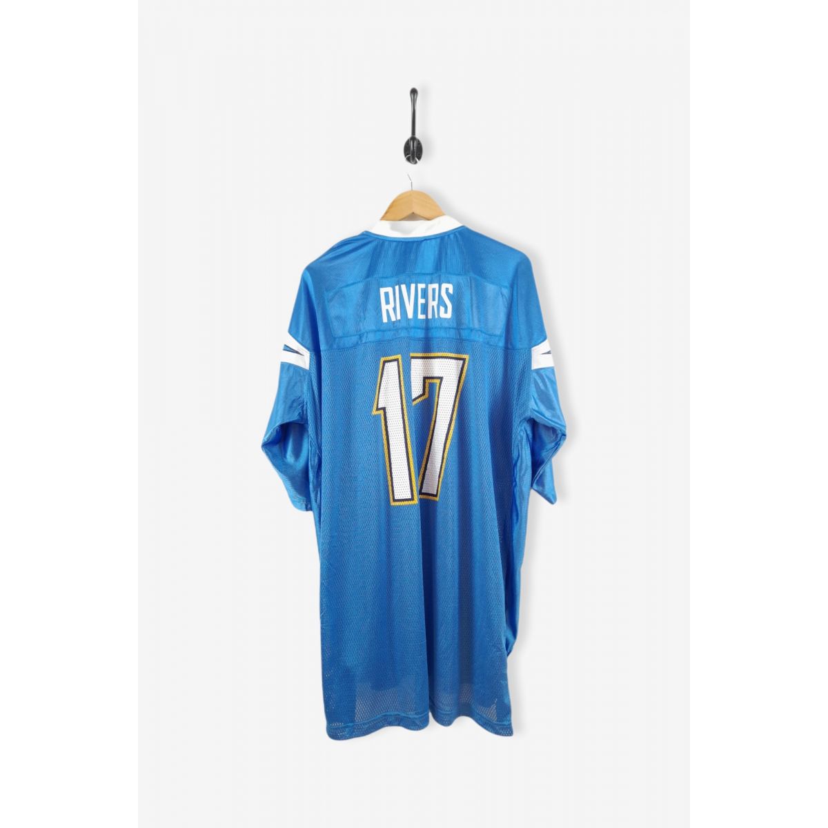 Mens Los Angeles Chargers Philip Rivers Nike Navy Blue Elite Jersey