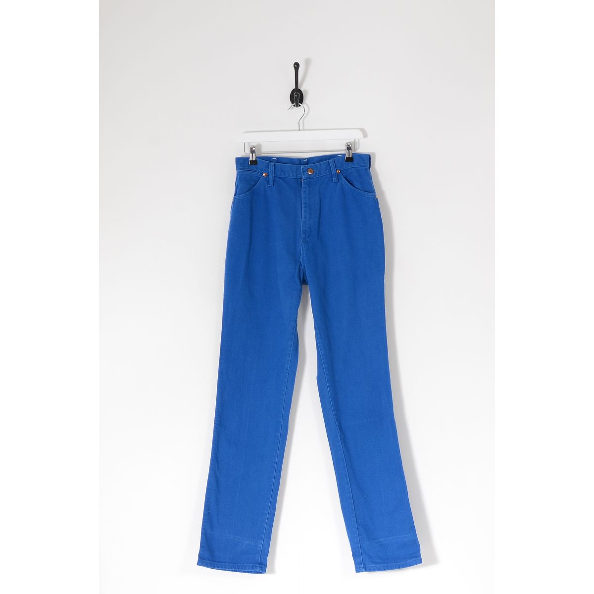 Vintage WRANGLER Straight Leg Jeans Royal Blue W29 L34
