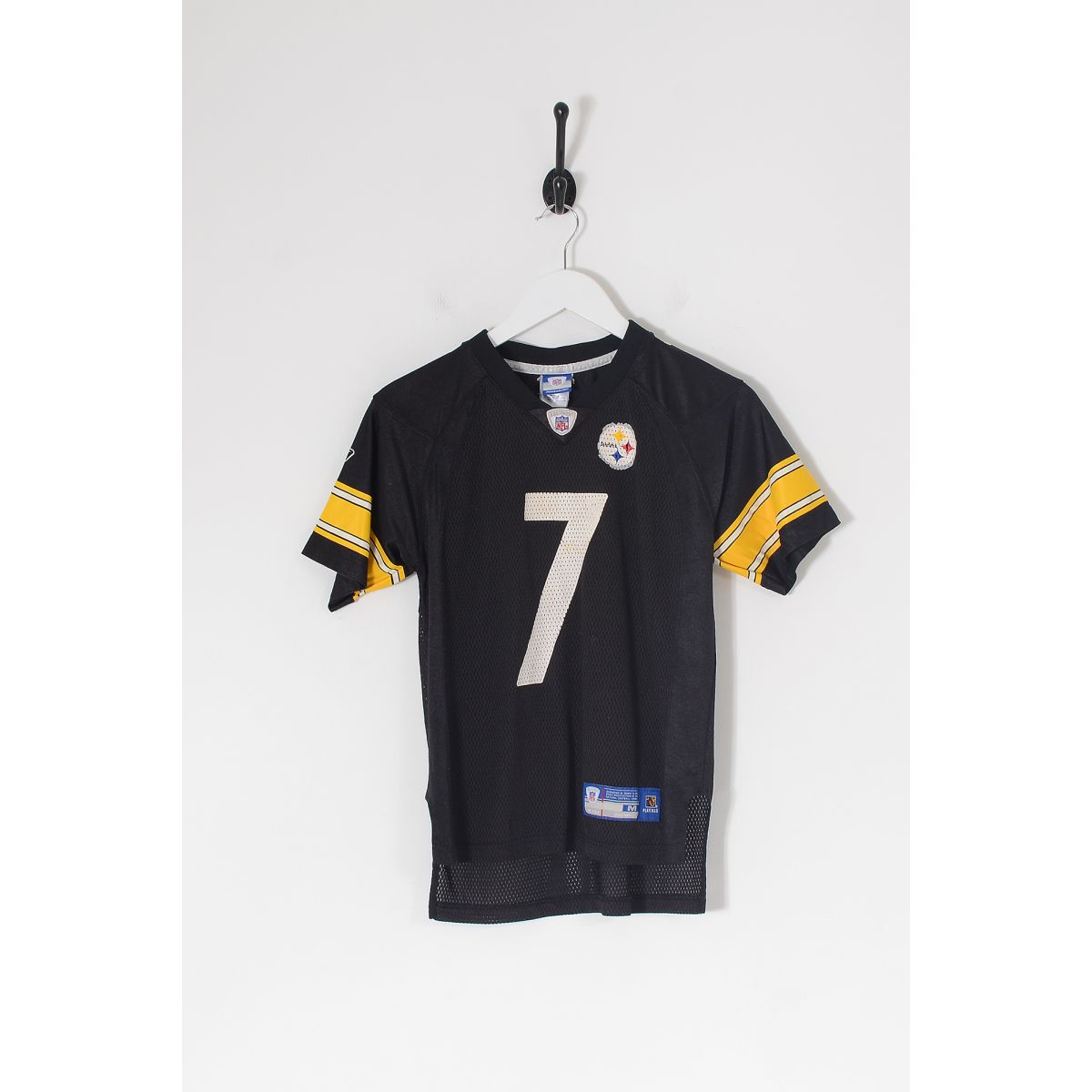 Vintage REEBOK NFL Pittsburgh Steelers American Football Jersey Black Medium