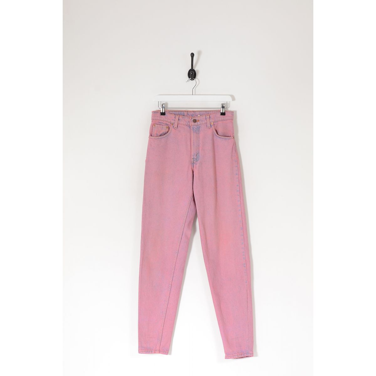 Vintage LEVI'S 550 Relaxed Tapered Fit Mom Jeans Pink W30 L34