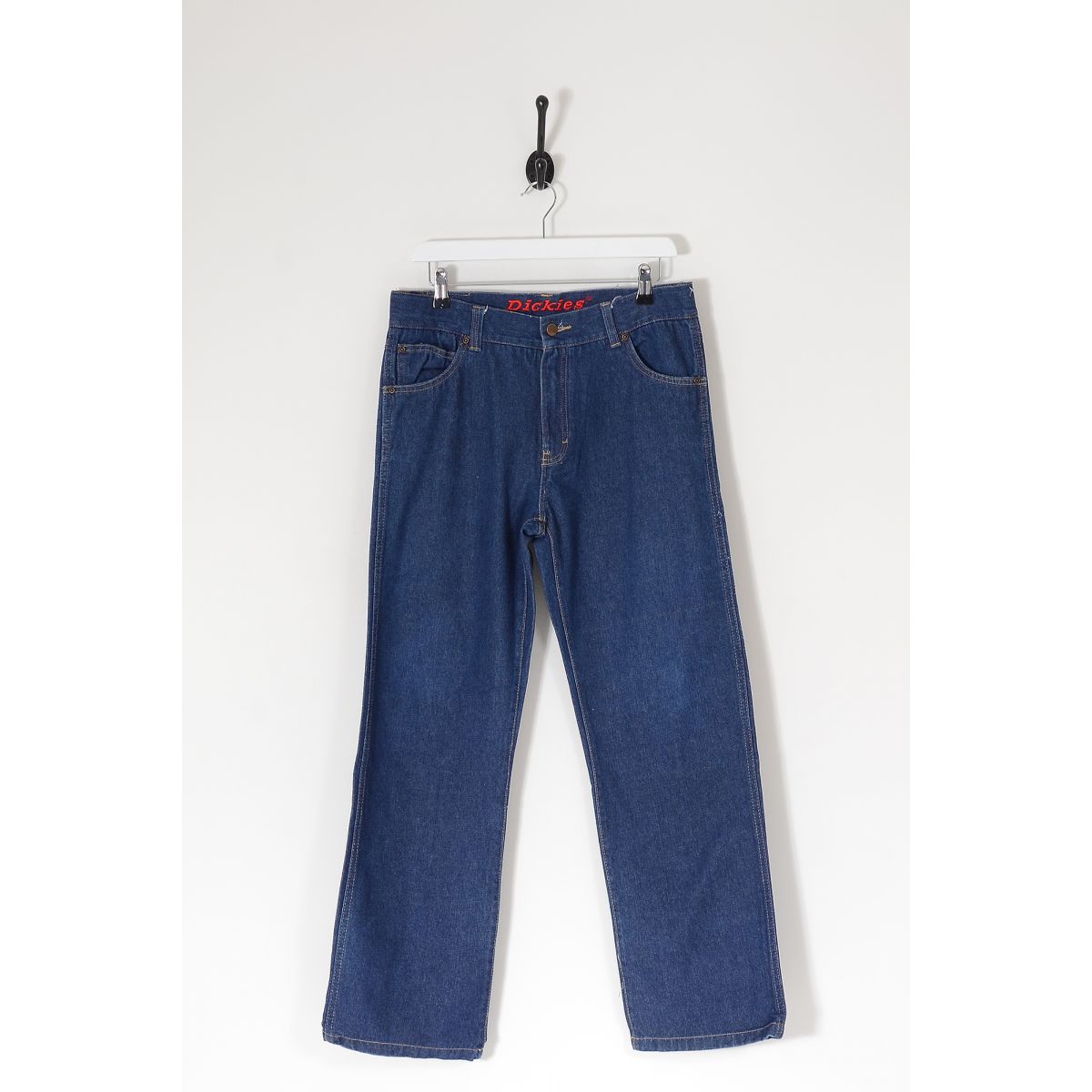 Vintage DICKIES Straight Leg Jeans Dark Blue W32 L30