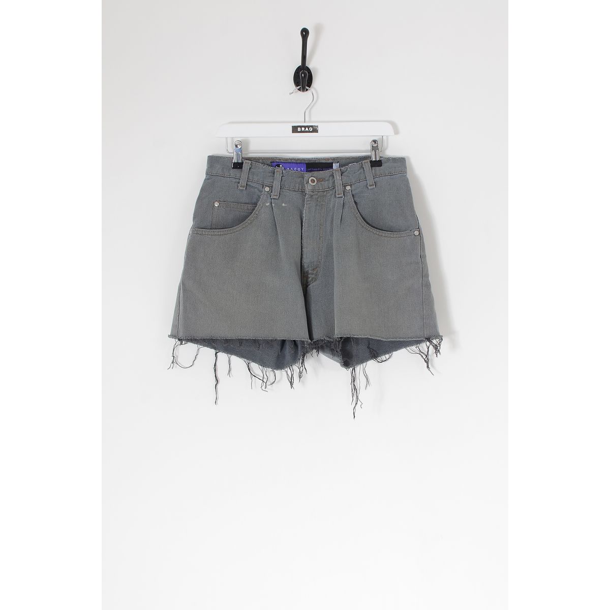 Vintage LEVI'S Silvertab Cut Off Denim Shorts Grey W32