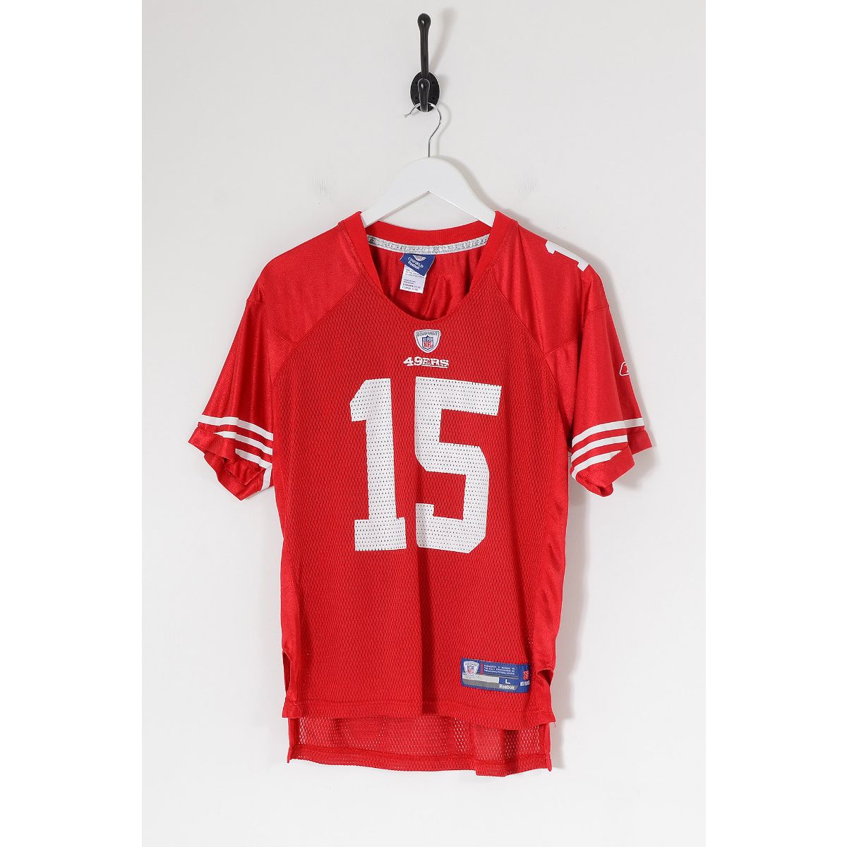 Vintage REEBOK NFL San Francisco 49ers American Football Jersey Red Large