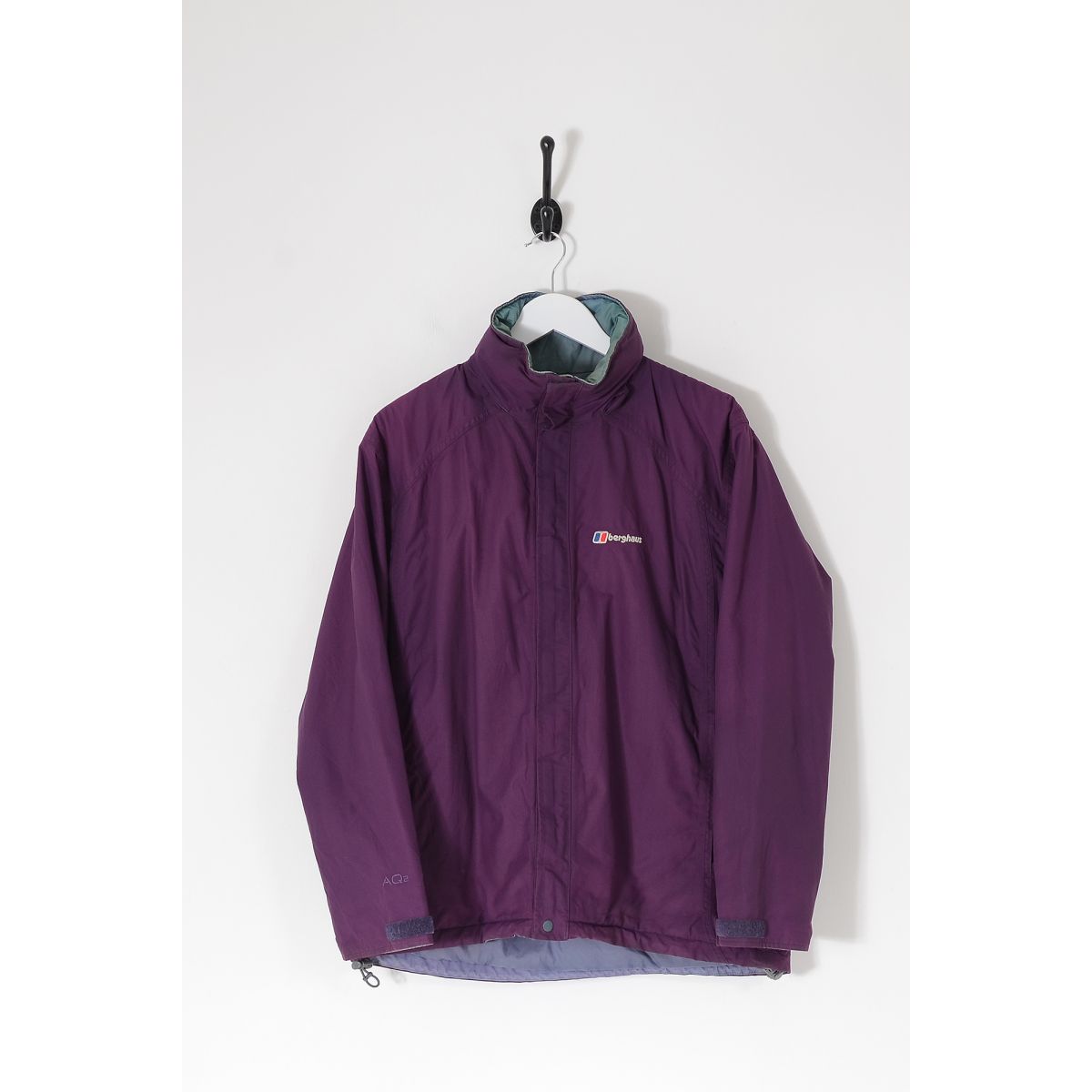 Vintage BERGHAUS AQ2 Raincoat Purple Large