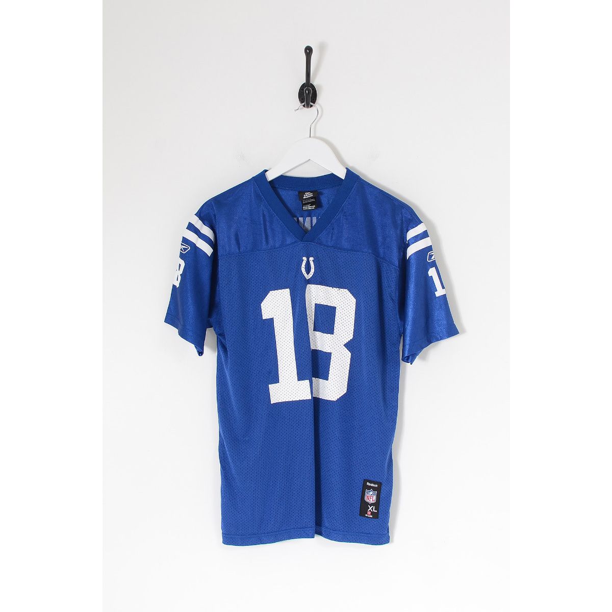 Vintage REEBOK NFL Indianapolis Colts Manning American Football Jersey Blue  XL, Vintage Online