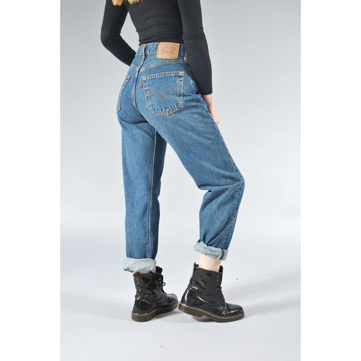 skulder væv Gå ned LEVI'S High Waisted (Plus Size) Mom / Boyfriend Jeans Various Colours &  Sizes | Vintage Online | Bragvintage.com