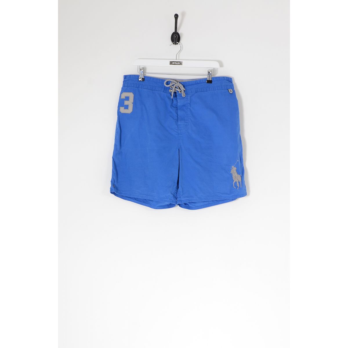 Vintage RALPH LAUREN Polo Swim Shorts Blue W36