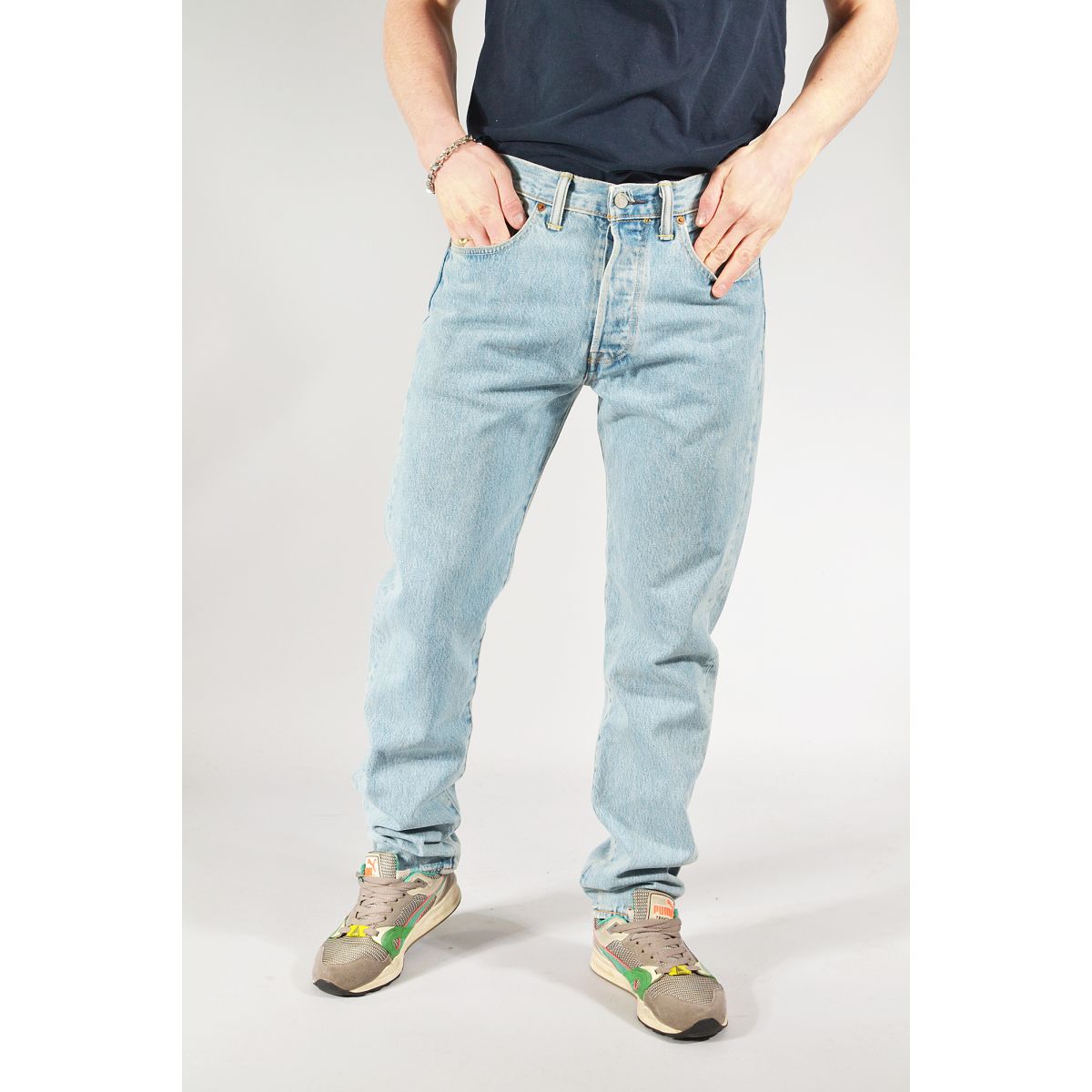 Descubrir 80+ imagen levi's men's 501 tapered fit jeans - Thptnganamst ...