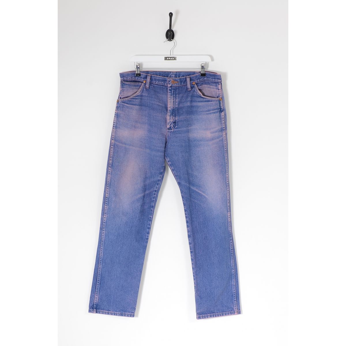Vintage WRANGLER Straight Leg Jeans Mid Blue W35 L32
