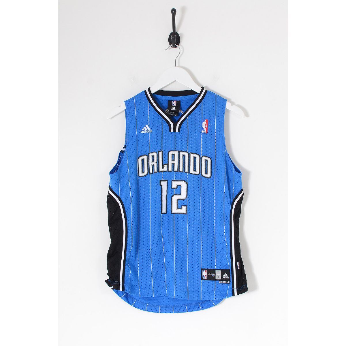 Vintage ADIDAS NBA Orlando Magic Basketball Jersey Blue Large