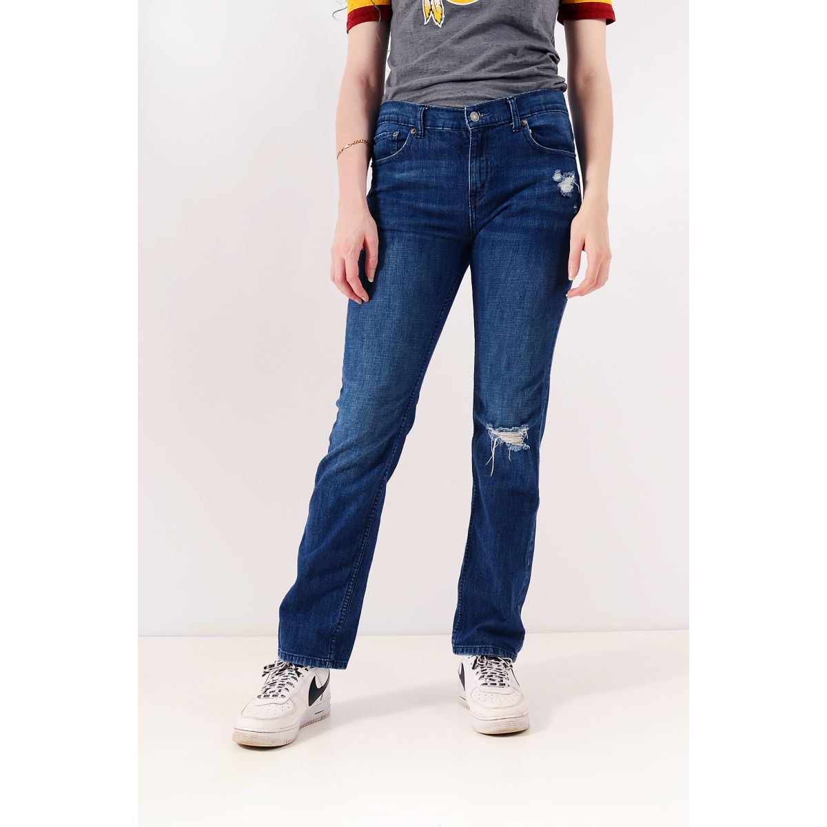 LEVI'S 511 Slim Fit Jeans Mid Blue W32 L30 | Vintage Online |  