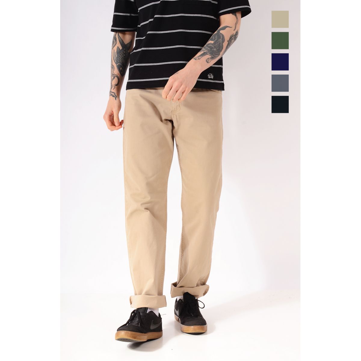LEE Chino Coloured Trousers Straight Leg Various Sizes