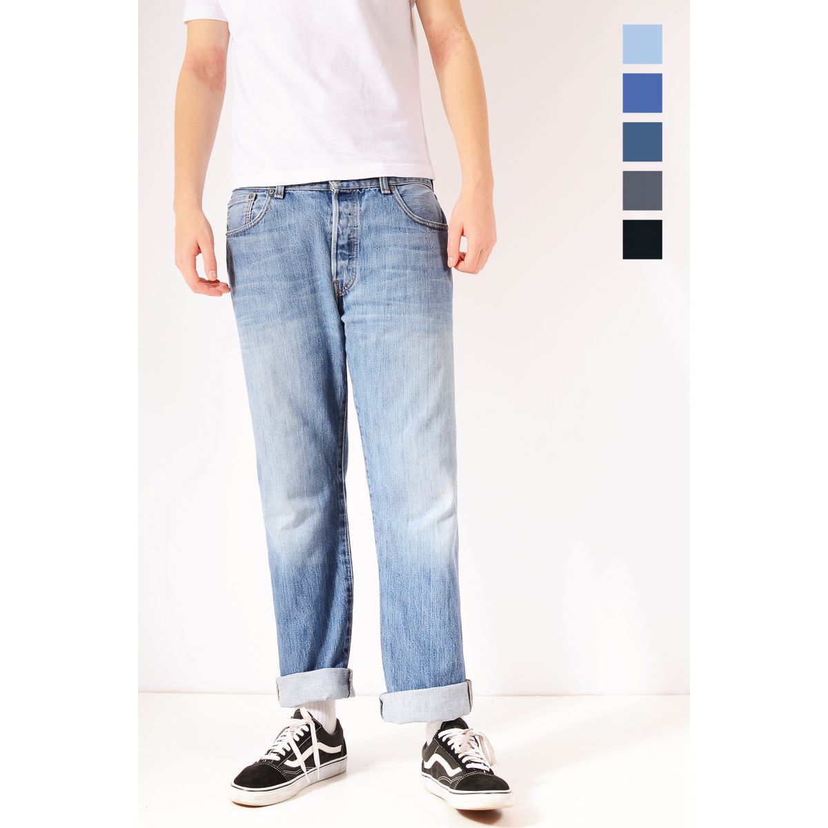 Vintage Levi's 501 Straight Leg Jeans | Shop Mens | Brag Vintage | Vintage  Online 